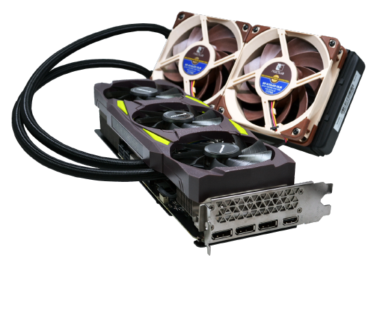 国内初！最新世代　GeForce RTX 3080 / RTX 3090を水冷化