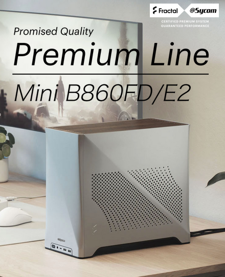 Premium Line Mini B860FD/T|PremiumLine|BTOパソコン|BTO パソコン(PC)の【@Sycom】(サイコム) Premium Line Mini B860FD/T|PremiumLine|BTOパソコン|BTO パソコン(PC)の【@Sycom】(サイコム)