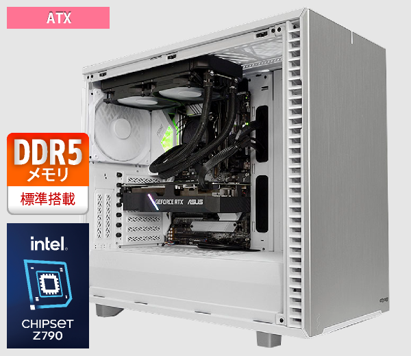 最新鋭のRyzen™ 7 7800X3D と GeForce RTX™ 4070 がオプション選択可能