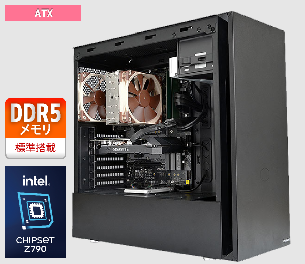 Core Ultra 7＆RTX 4070 Ti SUPERなゲーム配信特化型PC